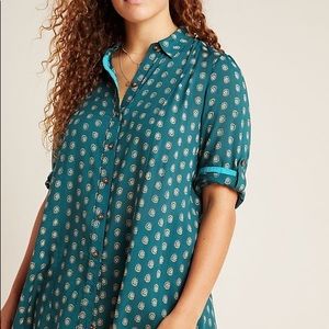 Anthropologie Monika Tunic Blouse